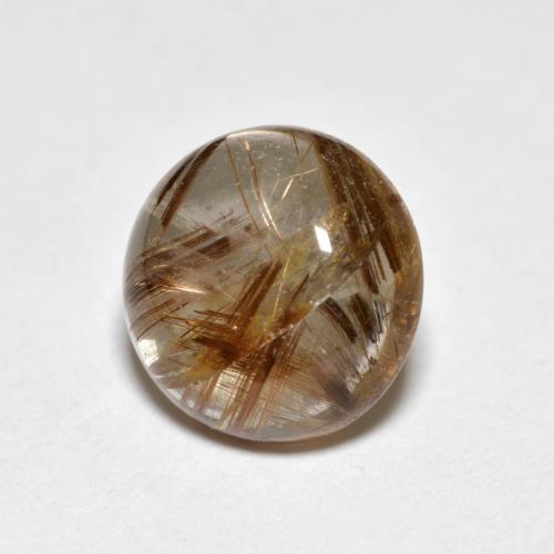 2 5ct 黒で茶色 ルチルクォーツ 宝石 から インド 2 5ct 黒で茶色 ルチルクォーツ 宝石 から インド