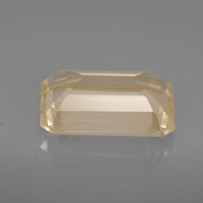 Rutile Topaz Gemstone in 13.3 x 9 mm Size for Sale, Rutile Topaz Stone in Golden Color
