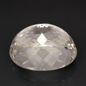 Rutile Topaz Gemstone in 23.3 x 20.4 mm Size for Sale, Rutile Topaz Stone in Golden Color