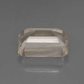 Rutile Topaz Gemstone in 18 x 13 mm (calibrated) Size for Sale, Rutile Topaz Stone in Golden Color