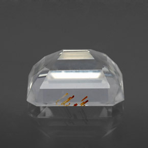 Rutile Topaz Gemstone in 11.7 x 9.3 mm Size for Sale, Rutile Topaz Stone in Golden Color