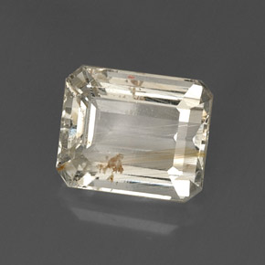 8.79 ct Yellow Rutile Topaz Stone, Natural Rutile Topaz in Octagon Facet Shape for Sale