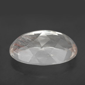 Rutile Topaz Gemstone in 17.9 x 11.5 mm Size for Sale, Rutile Topaz Stone in Golden Color