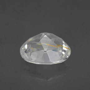 Rutile Topaz Gemstone in 11 x 9 mm (calibrated) Size for Sale, Rutile Topaz Stone in Golden Color