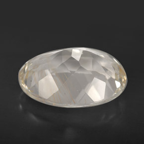 Rutile Topaz Gemstone in 16 x 12 mm (calibrated) Size for Sale, Rutile Topaz Stone in Golden Color