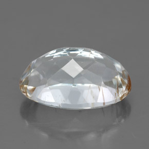 Rutile Topaz Gemstone in 13.5 x 9.2 mm Size for Sale, Rutile Topaz Stone in Golden Color