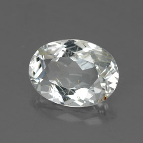 2.91 ct Yellow Rutile Topaz Stone, Natural Rutile Topaz in Oval Facet Shape for Sale
