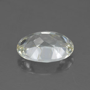 Rutile Topaz Gemstone in 10.3 x 7.6 mm Size for Sale, Rutile Topaz Stone in Golden Color