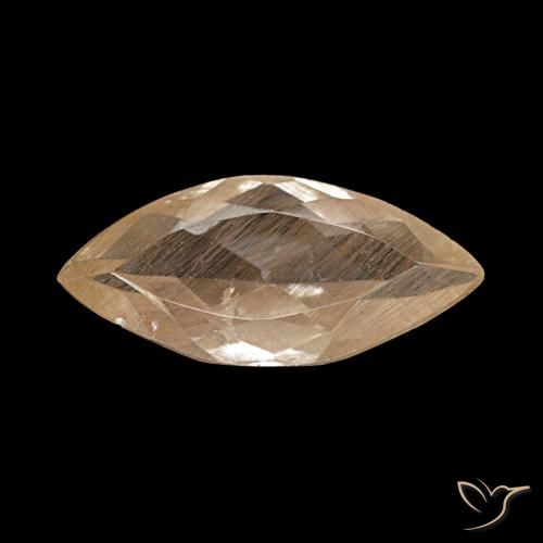 1.98Ct Warm Brown Rutile Topaz, Marquise, Transparent