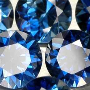 2.10 ct Blue Sapphire Stone, Natural Sapphire in Diamond-Cut Shape for Sale