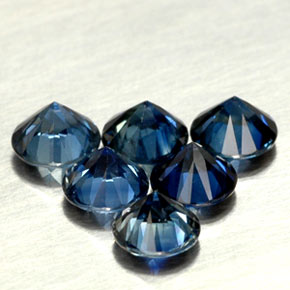 Sapphire Gemstone in 4.2 mm Size for Sale, Sapphire Stone in Cornflower Blue Color