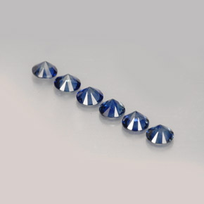Sapphire Gemstone in 4.2 mm Size for Sale, Sapphire Stone in Cornflower Blue Color