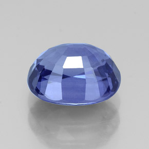 Sapphire Gemstone in 7.9 x 6.9 mm Size for Sale, Sapphire Stone in Violet Blue Color