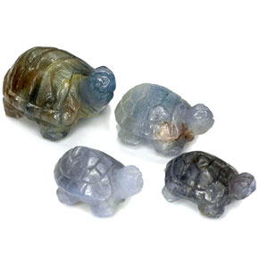 67.03 ct Multicolor Sapphire Gemstone, Sapphire Gem in Carved Hippopotamus Shape for Sale.