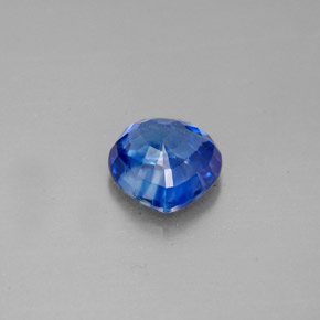 Sapphire Gemstone in 6.2 x 6.2 mm Size for Sale, Sapphire Stone in Cornflower Blue Color