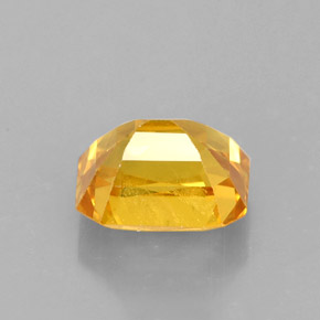 Sapphire Gemstone in 8.2 x 6.7 mm Size for Sale, Sapphire Stone in Yellow Golden Color