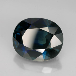 8.42 ct Blue Sapphire Stone, Natural Sapphire in Oval Facet Shape for Sale