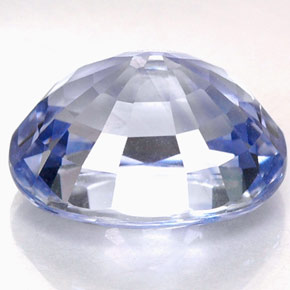 Sapphire Gemstone in 10.5 x 8.2 mm Size for Sale, Sapphire Stone in Violet Blue Color