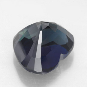 Sapphire Gemstone in 11.3 x 9.3 mm Size for Sale, Sapphire Stone in Deep Blue Color