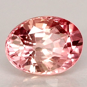 0.50 ct Pink Sapphire Stone, Natural Sapphire in Oval Facet Shape for Sale