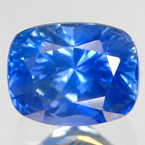 1.92 ct Blue Sapphire Gemstone, Sapphire Gem in Cushion-Cut Shape for Sale.