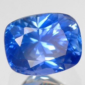 1.92 ct Blue Sapphire Stone, Natural Sapphire in Cushion-Cut Shape for Sale