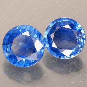 1.60 ct Blue Sapphire Stone, Natural Sapphire in Round Facet Shape for Sale