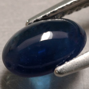 Sapphire Gemstone in 8 x 6 mm (calibrated) Size for Sale, Sapphire Stone in Blue Color