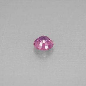 Sapphire Gemstone in 4.8 mm Size for Sale, Sapphire Stone in Pinkish Purple Color