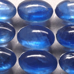 3.23 ct Blue Sapphire Stone, Natural Sapphire in Oval Cabochon Shape for Sale