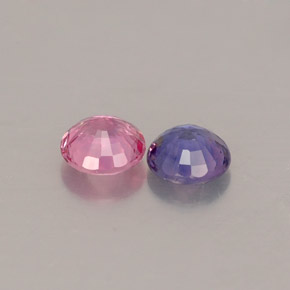 Sapphire Gemstone in 4.3 mm Size for Sale, Sapphire Stone in Multicolor Color