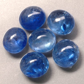8.65 ct Blue Sapphire Gemstone, Sapphire Gem in Oval Cabochon Shape for Sale.
