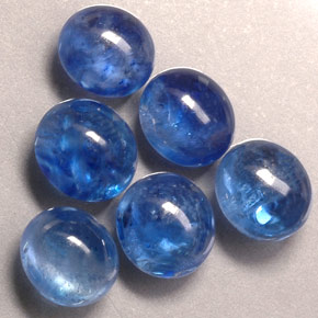 Sapphire Gemstone in 6.7 x 5.9 mm Size for Sale, Sapphire Stone in Blue Color