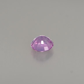 Sapphire Gemstone in 4.6 mm Size for Sale, Sapphire Stone in Pinkish Violet Color