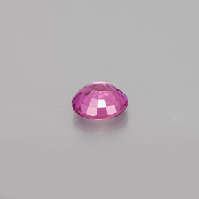Sapphire Gemstone in 4.6 mm Size for Sale, Sapphire Stone in Purple Pink Color