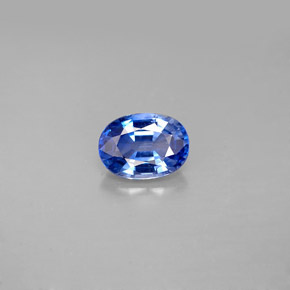 1.15 ct Blue Sapphire Gemstone, Sapphire Gem in Oval Facet Shape for Sale.