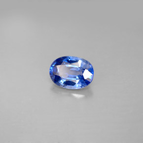 1.15 ct Blue Sapphire Stone, Natural Sapphire in Oval Facet Shape for Sale