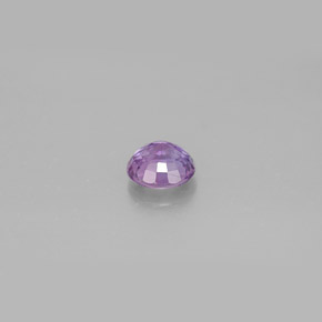 Sapphire Gemstone in 5 mm (calibrated) Size for Sale, Sapphire Stone in Pinkish Purple Color