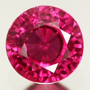 0.40 ct Pink Sapphire Gemstone, Sapphire Gem in Round Facet Shape for Sale.