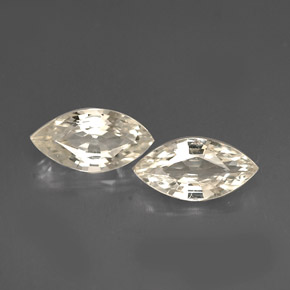 1.29 ct Yellow Sapphire Gemstone, Sapphire Gem in Marquise Facet Shape for Sale.