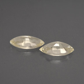 Sapphire Gemstone in 8 x 4 mm (calibrated) Size for Sale, Sapphire Stone in Light Yellow Color