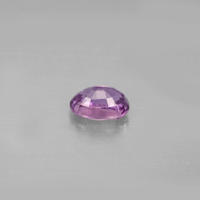 Sapphire Gemstone in 6.1 x 4.3 mm Size for Sale, Sapphire Stone in Violet Color
