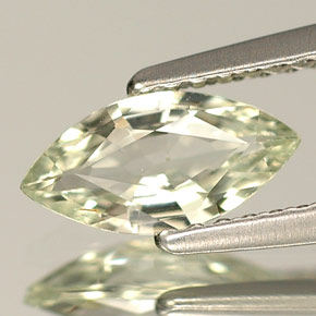 0.79 ct Green Sapphire Gemstone, Sapphire Gem in Marquise Facet Shape for Sale.