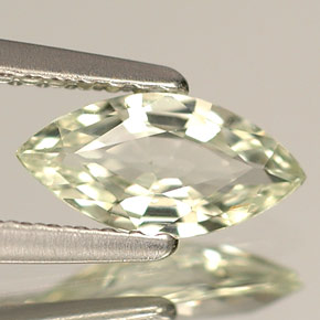0.79 ct Green Sapphire Stone, Natural Sapphire in Marquise Facet Shape for Sale