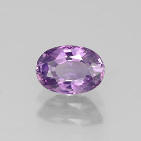 0.78 ct Violet Sapphire Stone, Natural Sapphire in Oval Facet Shape for Sale