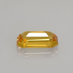 Sapphire Gemstone in 8.4 x 4.4 mm Size for Sale, Sapphire Stone in Yellow Golden Color