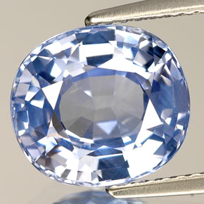 5.17 ct Blue Sapphire Gemstone, Sapphire Gem in Cushion-Cut Shape for Sale.