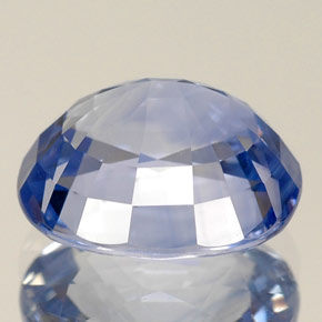 Sapphire Gemstone in 10.4 x 9.3 mm Size for Sale, Sapphire Stone in Blue Color
