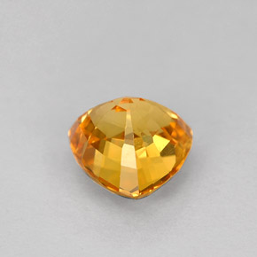 Sapphire Gemstone in 6 x 6 mm (calibrated) Size for Sale, Sapphire Stone in Yellow Golden Color