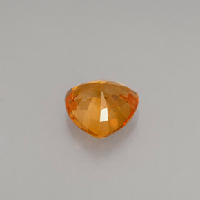 Sapphire Gemstone in 6 x 6 mm (calibrated) Size for Sale, Sapphire Stone in Golden Orange Color